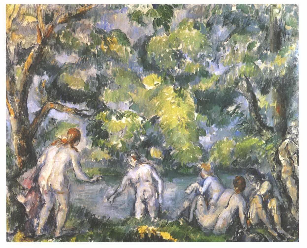 Baigneurs Paul Cézanne Peintures à l'huile